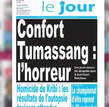 CAMEROUN: REVUE DES UNES DU VENDREDI 14 AOÛT 2020