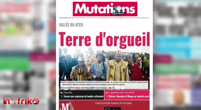 CAMEROUN: REVUE DES UNES DU LUNDI 17 AOÛT 2020