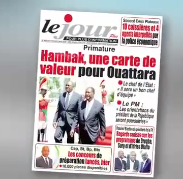 Côte d’Ivoire : Revue des Unes du Mercredi 05 Août 2020