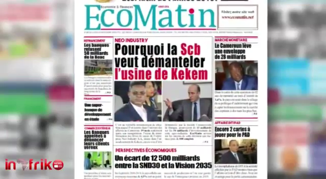 CAMEROUN::REVUE DES UNES DU LUNDI 23 NOVEMBRE 2020